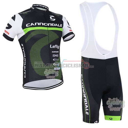 Abbigliamento Ciclismo Canonodale 2016 verde e nero