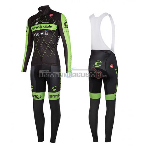 Abbigliamento Ciclismo Cannondale ML 2016 verde e nero