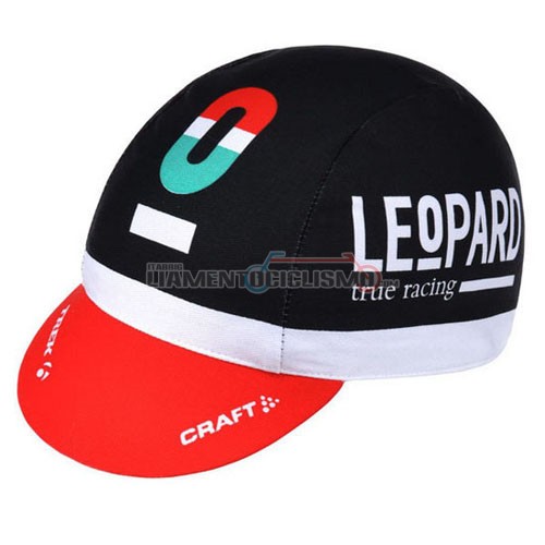 2013 Radioshack Cappello Ciclismo nero e rosso