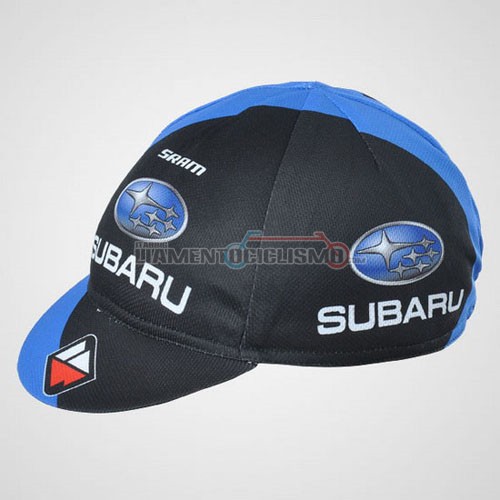 2011 Subaru Cappello Ciclismo nero e blu