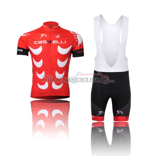 Abbigliamento Ciclismo Castelli 2010 rosso e bianco