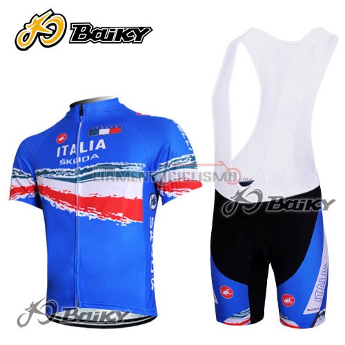 Abbigliamento Ciclismo Castelli 2011 blu e rosso