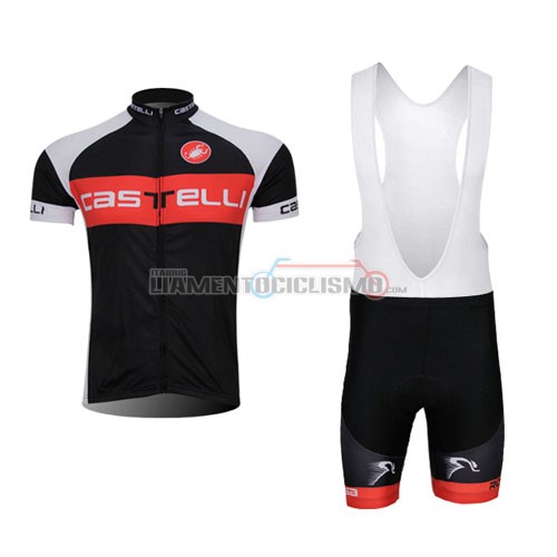 Abbigliamento Ciclismo Castelli 2011 nero e arancione