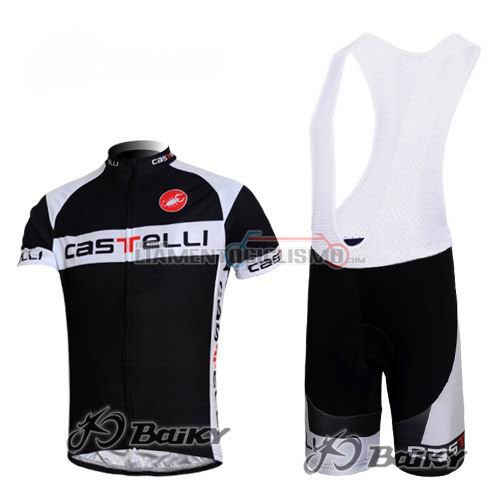 Abbigliamento Ciclismo Castelli 2011 nero e bianco