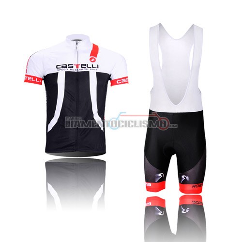 Abbigliamento Ciclismo Castelli 2012 bianco e nero