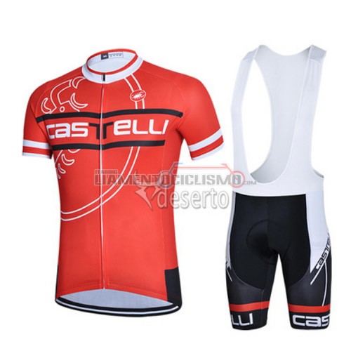 Abbigliamento Ciclismo Castelli 2013 arancione e nero