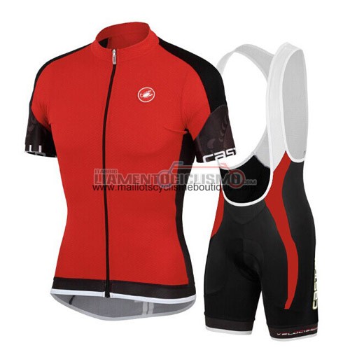 Abbigliamento Ciclismo Castelli 2015 nero e rosso