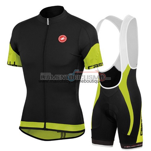 Abbigliamento Ciclismo Castelli 2015 nero e verde