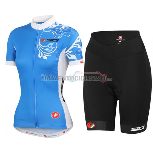 Abbigliamento Ciclismo Castelli 2016 bianco e blu