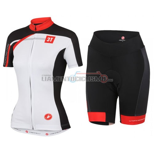 Abbigliamento Ciclismo Castelli 2016 bianco rosso