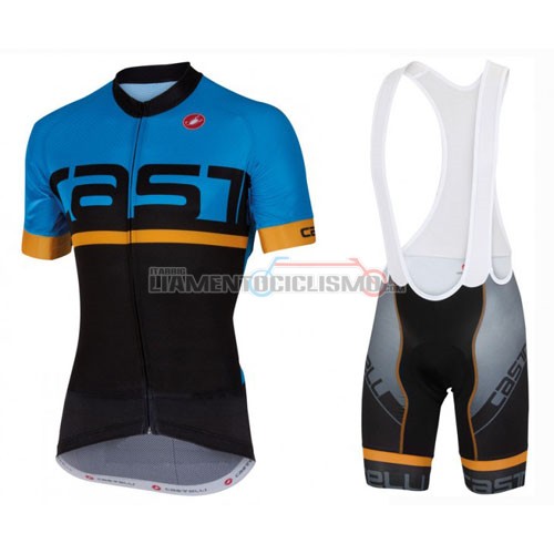 Abbigliamento Ciclismo Castelli 2016 blu nero