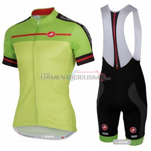 Abbigliamento Ciclismo Castelli 2016 giallo e verde