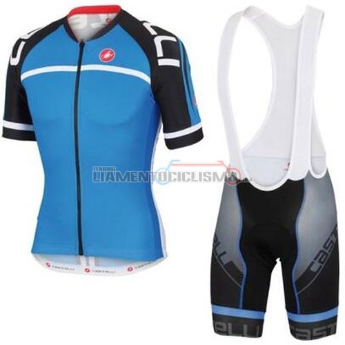 Abbigliamento Ciclismo Castelli 2016 nero e blu