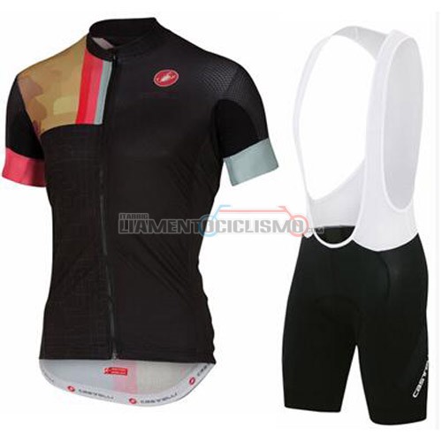 Abbigliamento Ciclismo Castelli 2016 nero giallo