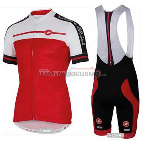 Abbigliamento Ciclismo Castelli 2016 rosso bianco