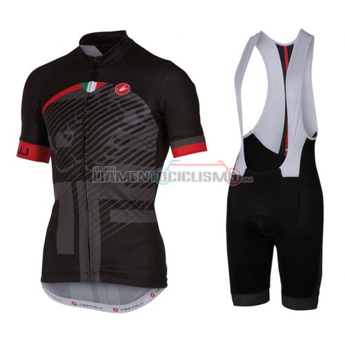 Abbigliamento Ciclismo Castelli 2016 rosso nero