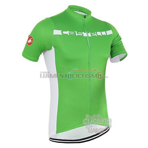 Abbigliamento Ciclismo Castelli 2016 verde e bianco