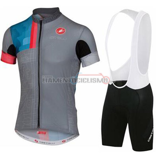 Abbigliamento Ciclismo Castelli 2016 grigio