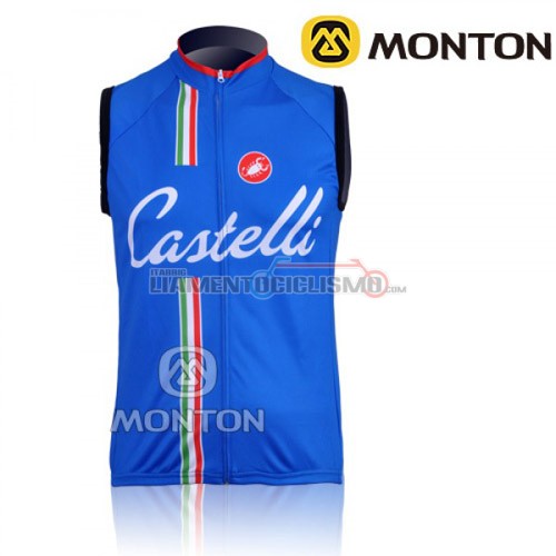 Gilet Antivento Castelli 2011 blu