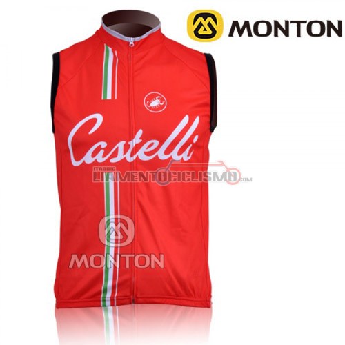 Gilet Antivento Castelli 2011 rosso