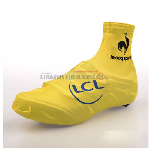 2014 Tour De France Copriscarpe Ciclismo giallo