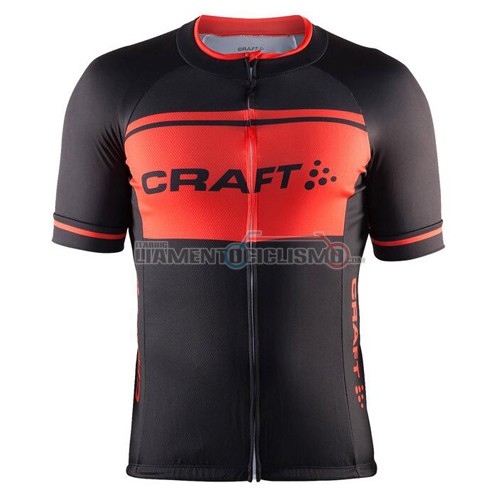 Abbigliamento Ciclismo Craft 2016 nero e arancione