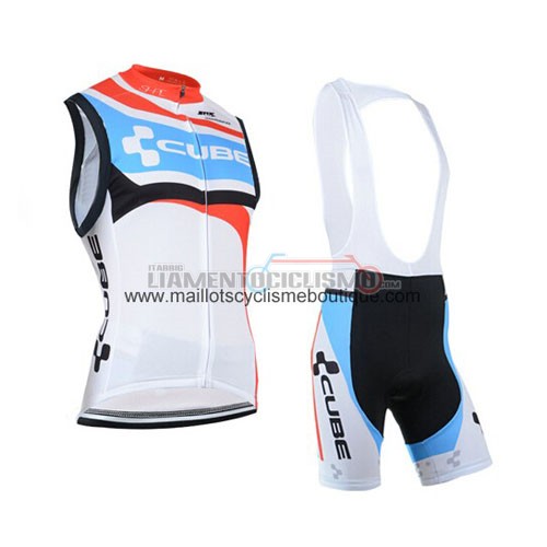 Gilet Antivento Cube 2015 bianco e blu