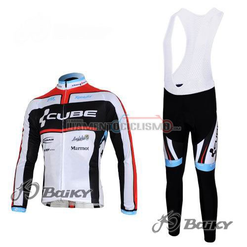 Abbigliamento Ciclismo Cube ML 2012 bianco e nero