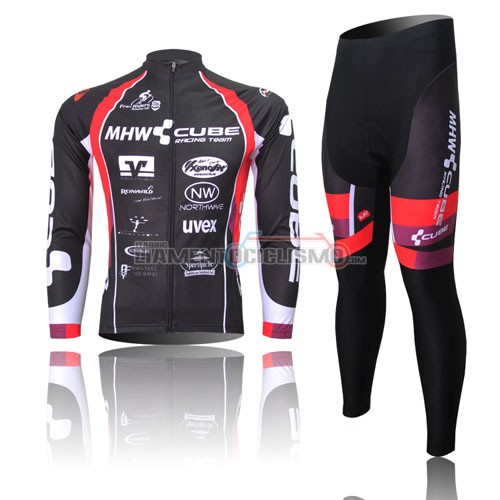 Abbigliamento Ciclismo Cube ML 2012 nero e rosso