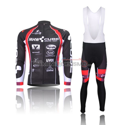 Abbigliamento Ciclismo Cube ML 2012 rosso e nero