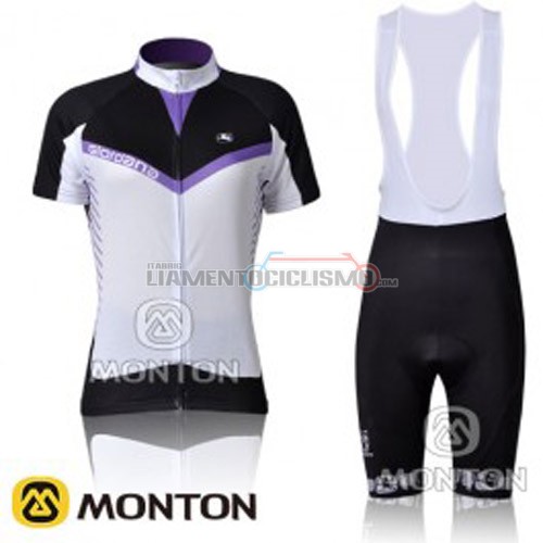 Donne Abbigliamento Ciclismo Giant 2011 bianco e nero