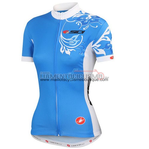 Donne Abbigliamento Ciclismo SIDI 2015 blu e bianco
