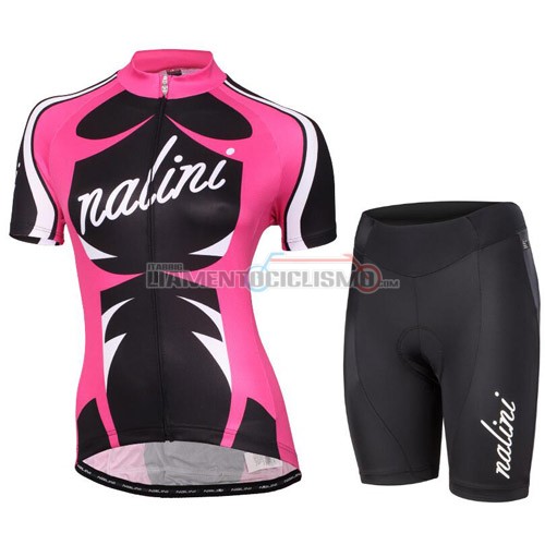 Donne Abbigliamento Ciclismo Nalini 2016 fuxia e nero