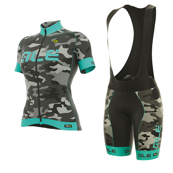 Abbigliamento Ciclismo Donne ALE Graphics Prr Camo 2017 azzurro