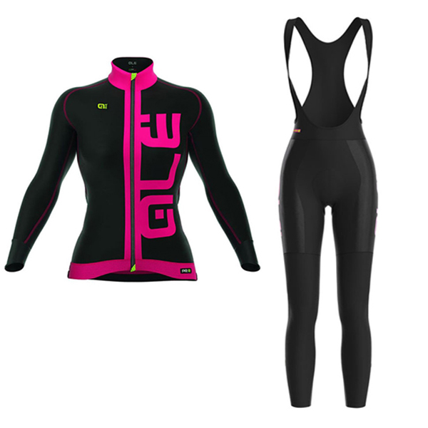 Abbigliamento Ciclismo Donne ALE ML 2017 Rosa e Nero