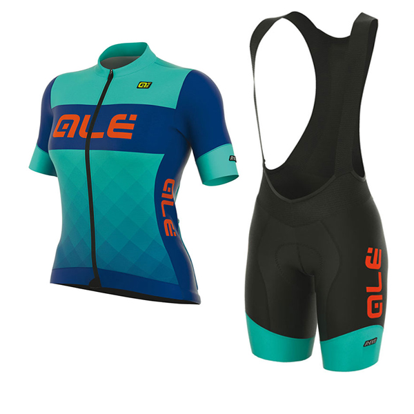 Abbigliamento Ciclismo Donne ALE R-EV1 Master 2017 Azzurro