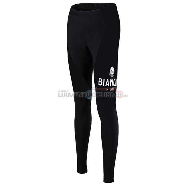 Abbigliamento Ciclismo Donne Bianchi Milano Cornedo Manica Lunga Nero Rosa