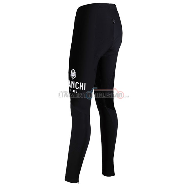 Abbigliamento Ciclismo Donne Bianchi Milano Cornedo Manica Lunga Nero Rosa