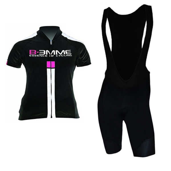 Abbigliamento Ciclismo Donne Biemme 2017 Nero e Bianco