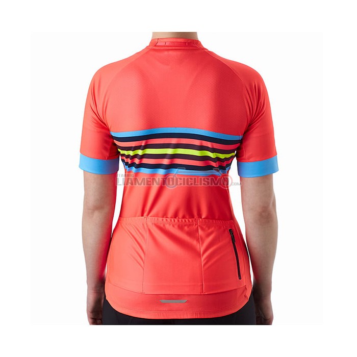 Abbigliamento Ciclismo Donne Bontrage Manica Corta 2021 Arancione