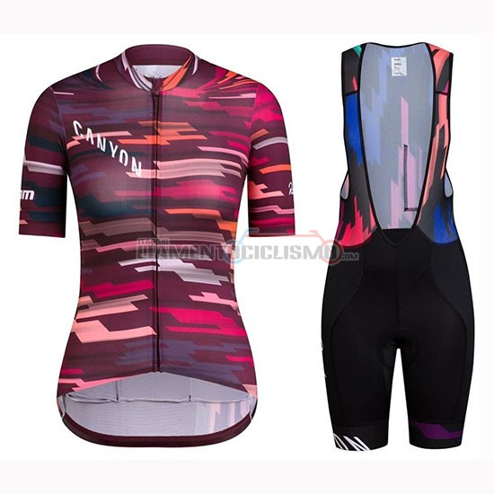 Abbigliamento Ciclismo Donne Canyon Manica Corta 2019 Rosso