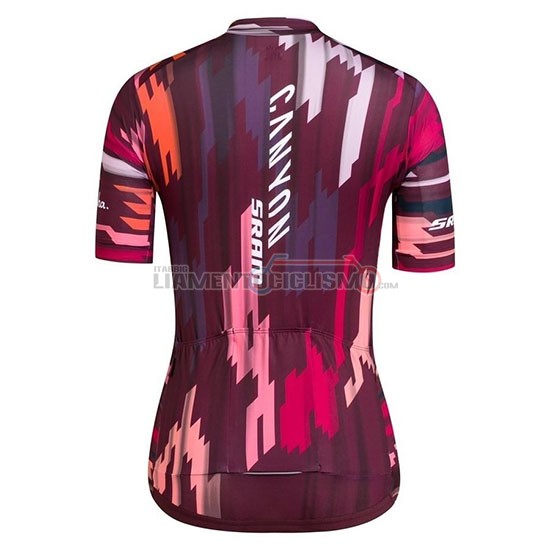 Abbigliamento Ciclismo Donne Canyon Manica Corta 2019 Rosso
