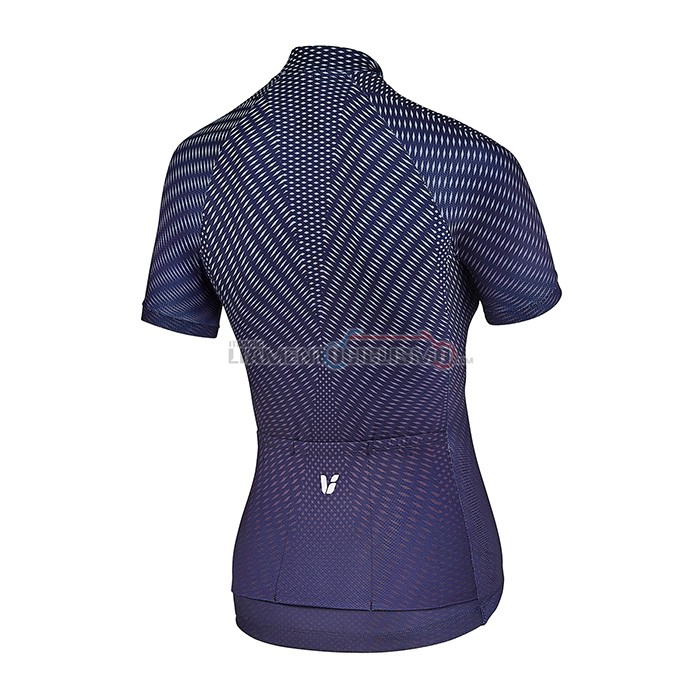 Abbigliamento Ciclismo Donne Liv Manica Corta 2022 Scuro Blu