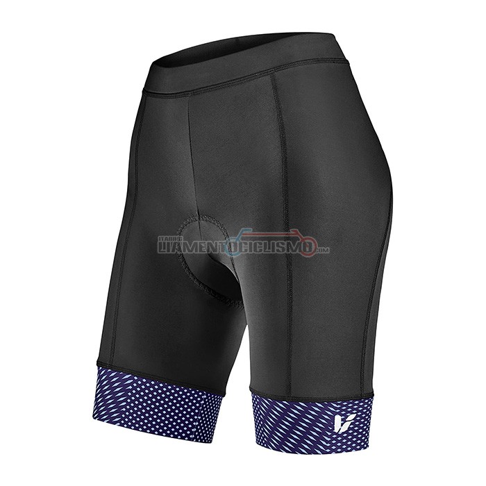 Abbigliamento Ciclismo Donne Liv Manica Corta 2022 Scuro Blu