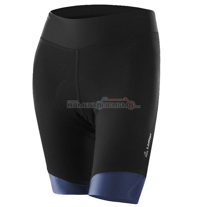 Abbigliamento Ciclismo Donne Loffler Manica Corta 2020 Rosa Blu Nero