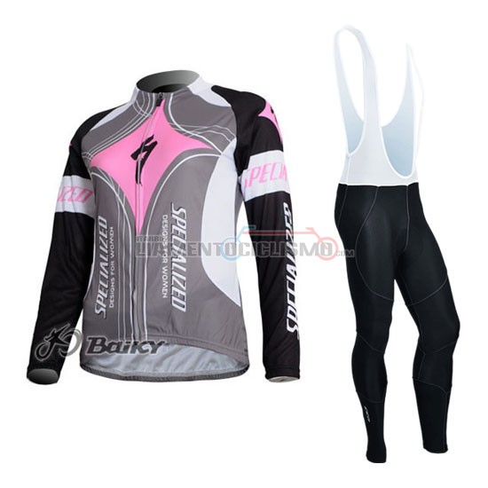 Donne Abbigliamento Ciclismo Specialized ML 2011 fuxia e grigio