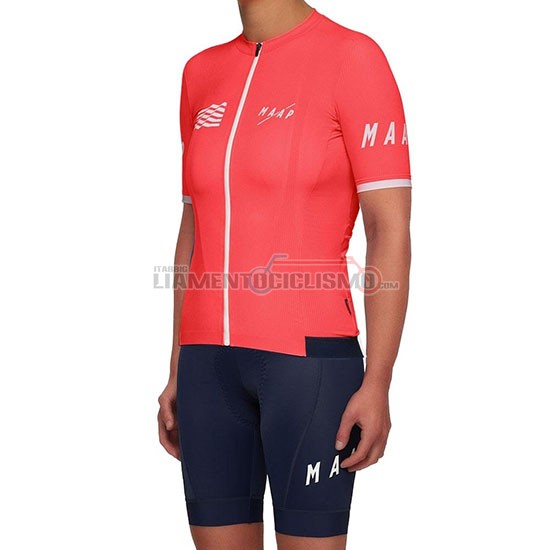 Abbigliamento Ciclismo Donne Maap Manica Corta 2019 Rosso