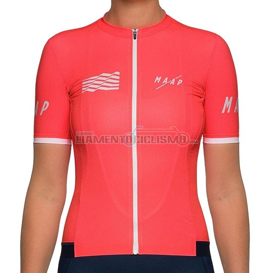 Abbigliamento Ciclismo Donne Maap Manica Corta 2019 Rosso
