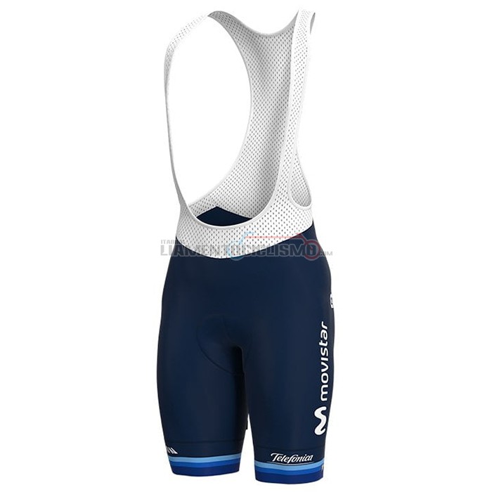 Abbigliamento Ciclismo Donne Movistar Campione Europa 2021 Manica Corta