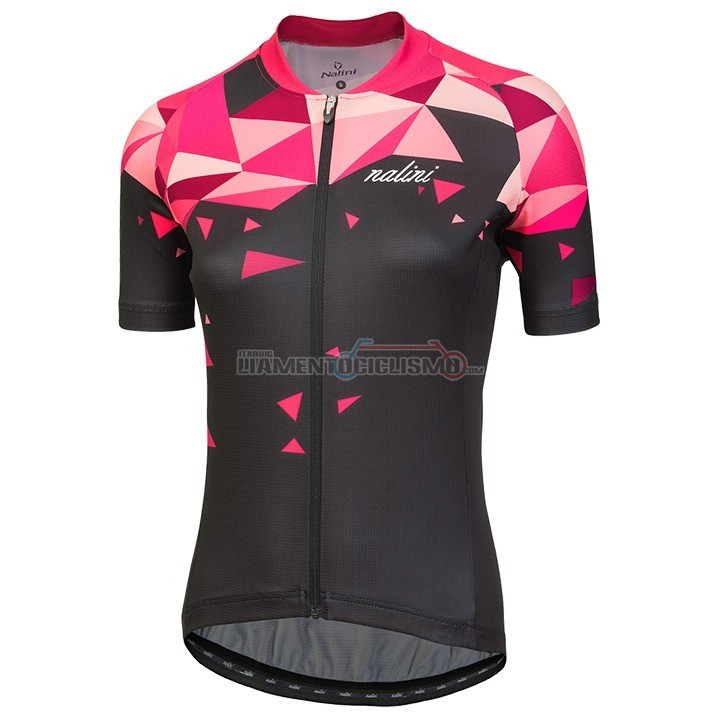 Abbigliamento Ciclismo Donne Nalini Chic Manica Corta 2018 Rosso